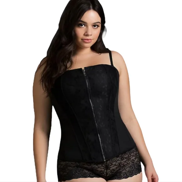 Torrid Lace Corset Bustier - Picture 1 of 5